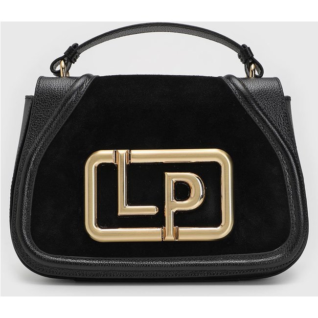 Bolsa Tiracolo Lança Perfume Alça Dupla Preta