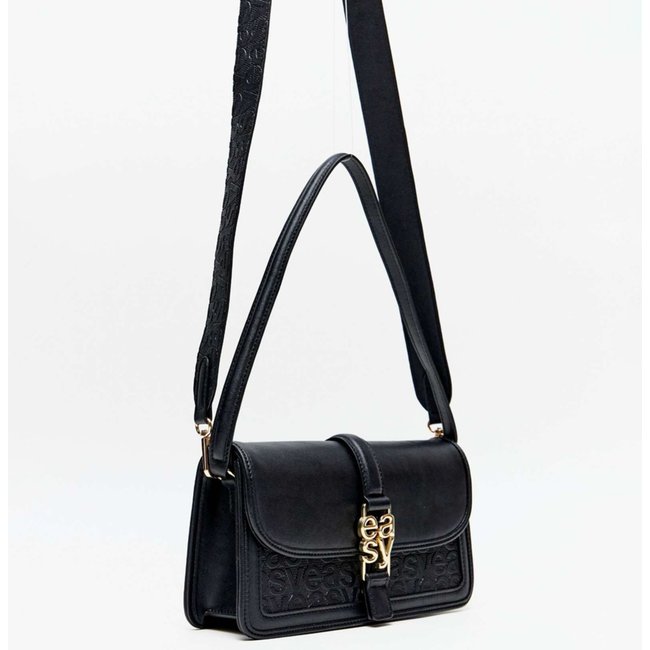 Bolsa Tote Easy Lança Perfume Frequencia Ve26 Preto Feminino