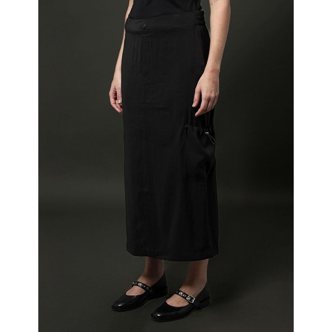 Saia Cargo Com Regulador Calvin Klein Jeans - Preto Calvin Klein Jeans