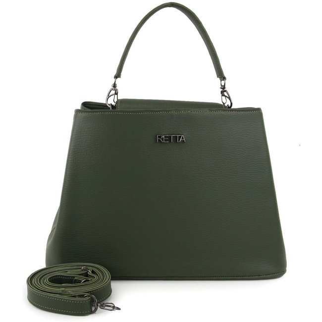 Bolsa Bau Feminina Sofia Verde Militar