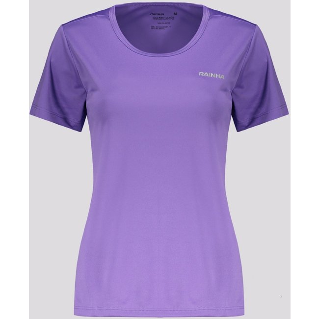 Camiseta Rainha Básica Classic New Feminina Lilás
