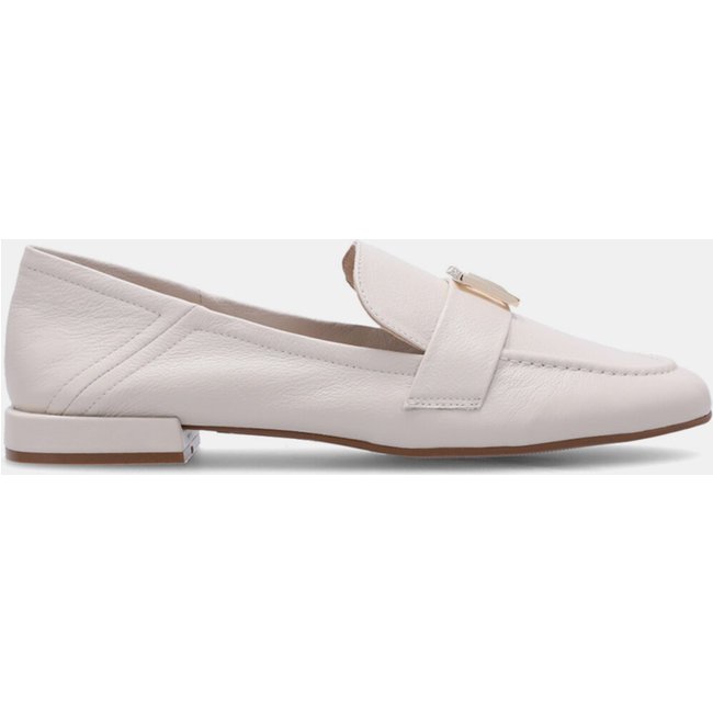 Loafer Couro Luz da Lua - 60340016 Luz Da Lua Off-white