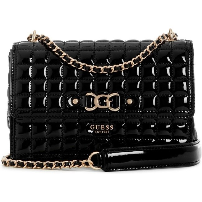 Bolsa Guess Nadira Convertible Xbody Flap Preto