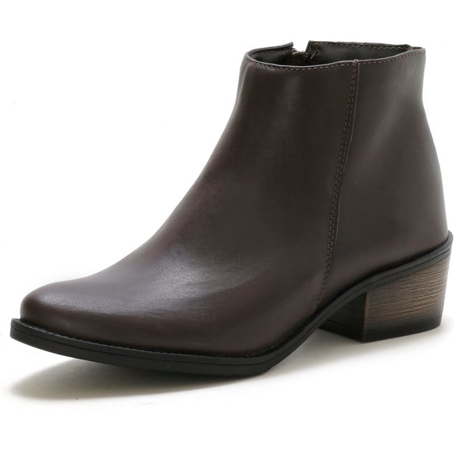 Bota Navit Shoes Cano Curto Café