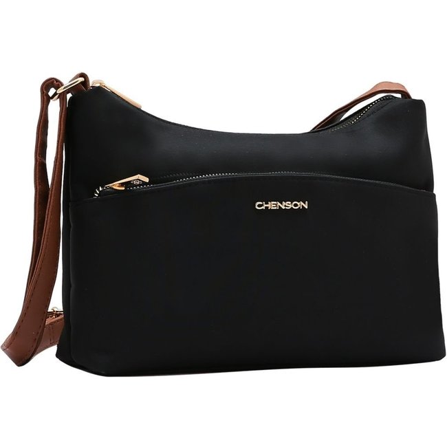 Bolsa Feminina Chenson Microfiber Preto 3184590