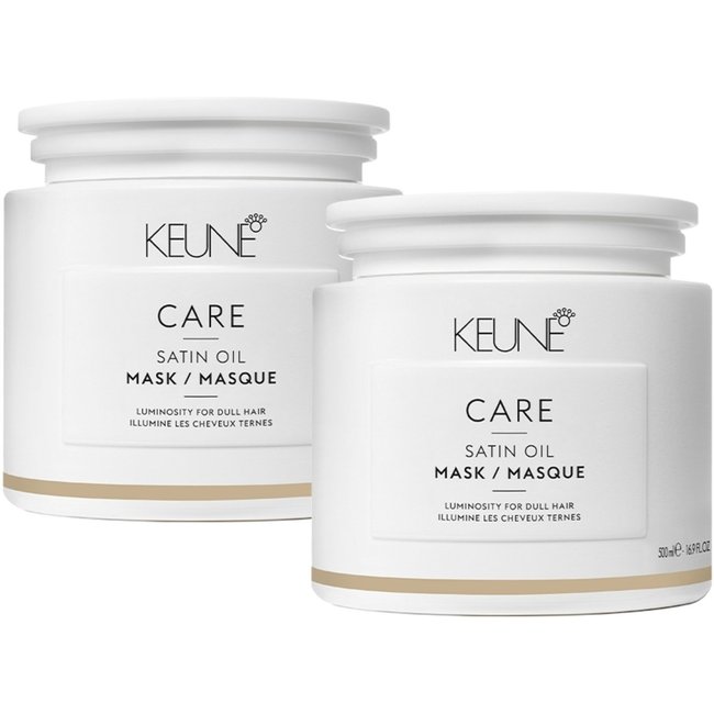 Kit Keune Care Satin Oil - Máscara Capilar 500ml (2 unidades)