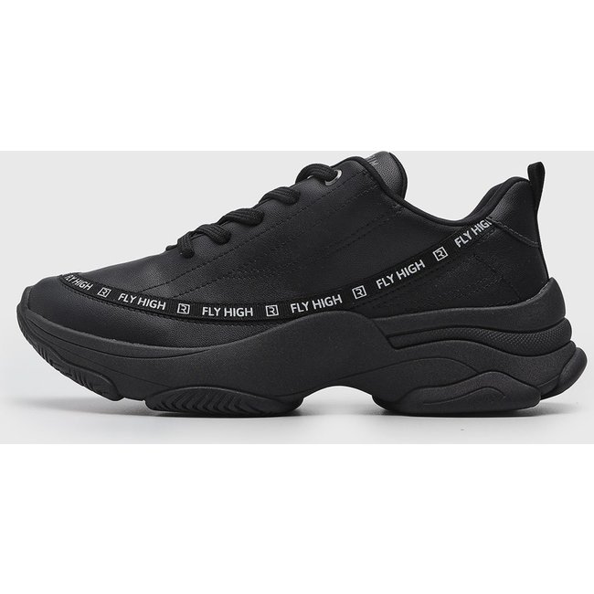 Tênis Feminino Ramarim Faixa Lateral Fly High Preto