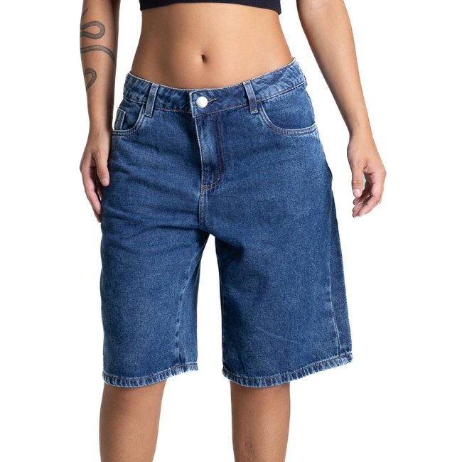 Bermuda Jeans Sawary - 282199 - Azul - Sawary