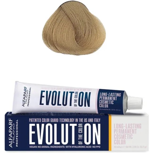 Coloração Alfaparf Milano Evolution Of The Color 60ml 9.31 Louro Clarissimo Dourado Cinza