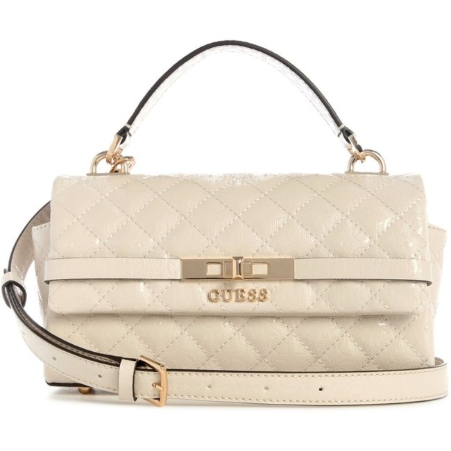 Bolsa Guess Idra Top Handle Flap Cinza