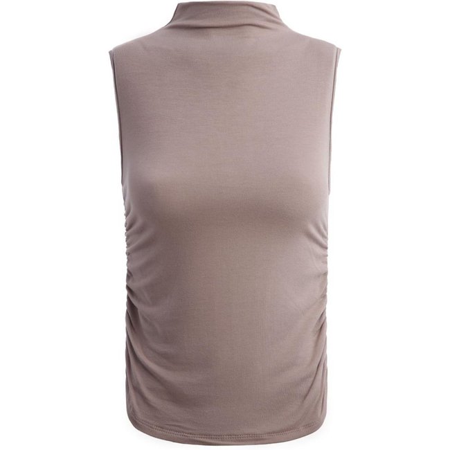 Blusa Sem Manga Autentique Feminina BEGE