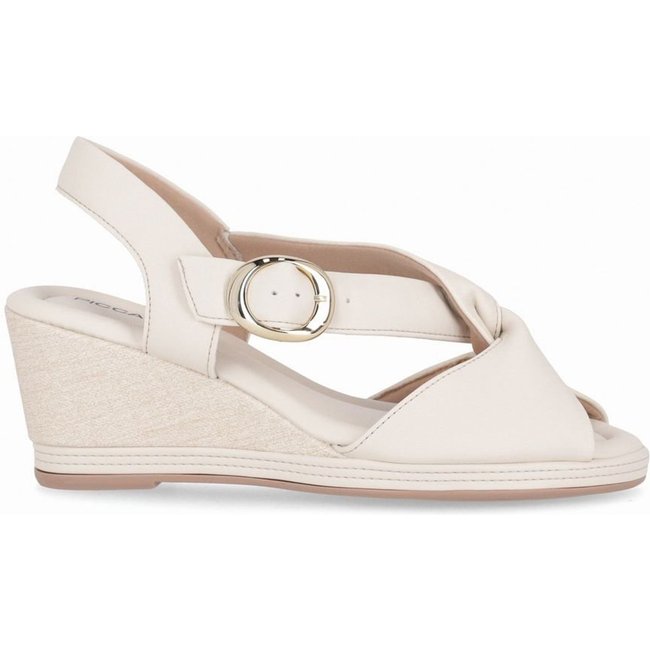 Sandália Alice Anabela Alto Off White