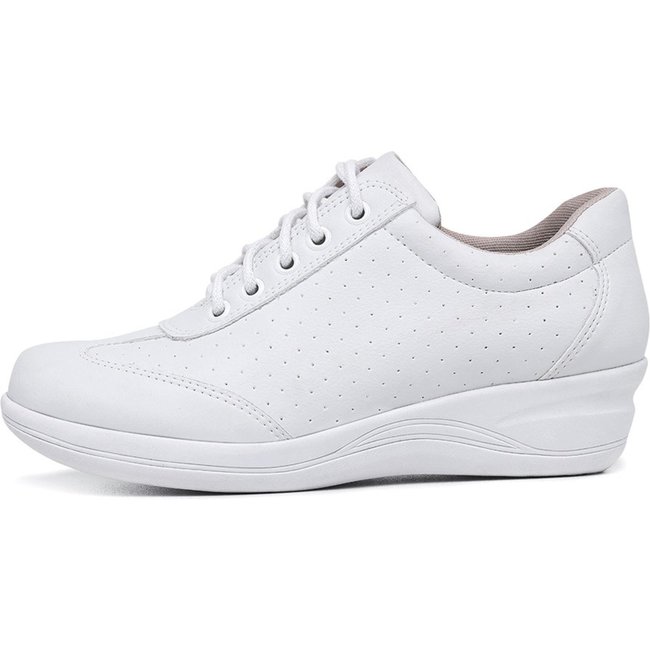 Tenis Conforto Ortopédico com Cadarço Feminino Branco