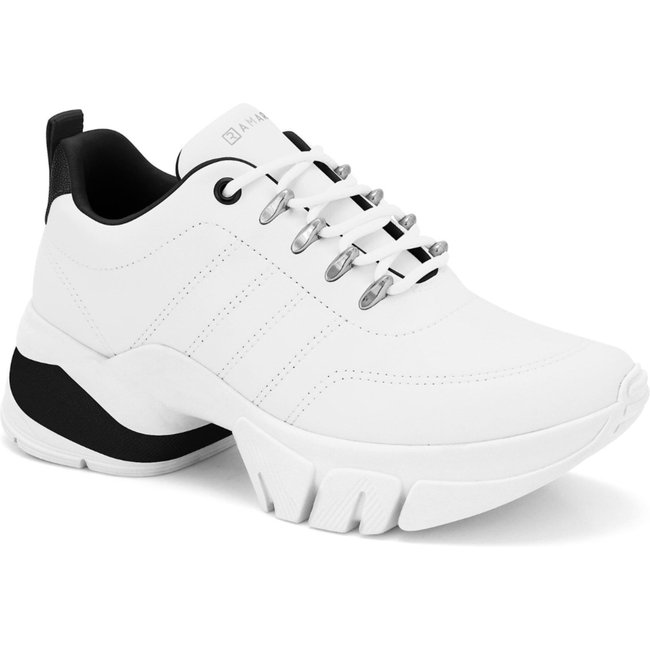 Tênis Feminino Robusto Bipartido Branco Ramarim 2480103-9