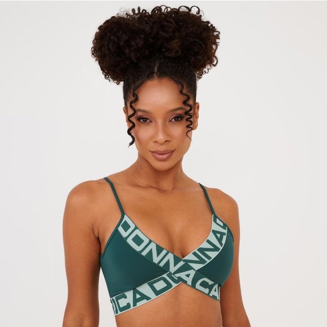 Top Attack Verde Dnnc Poliamida Donna Carioca