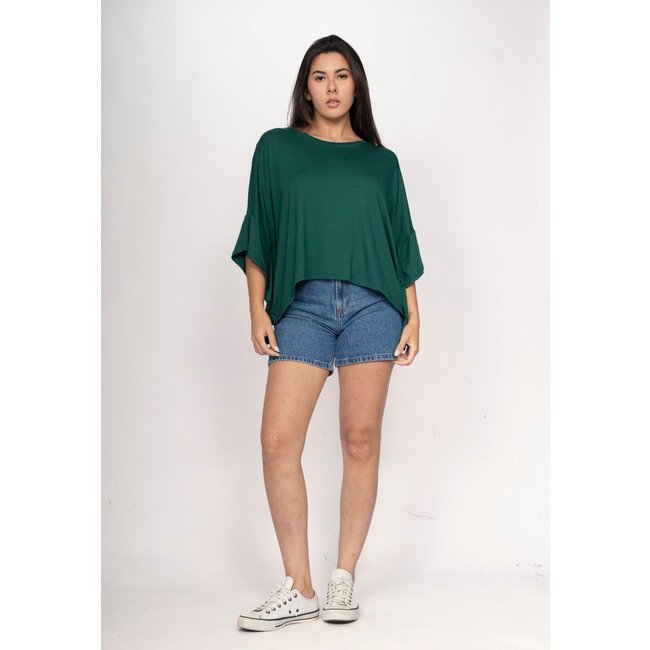 Blusa CabanaFree Asa Delta Malha Tupã Verde