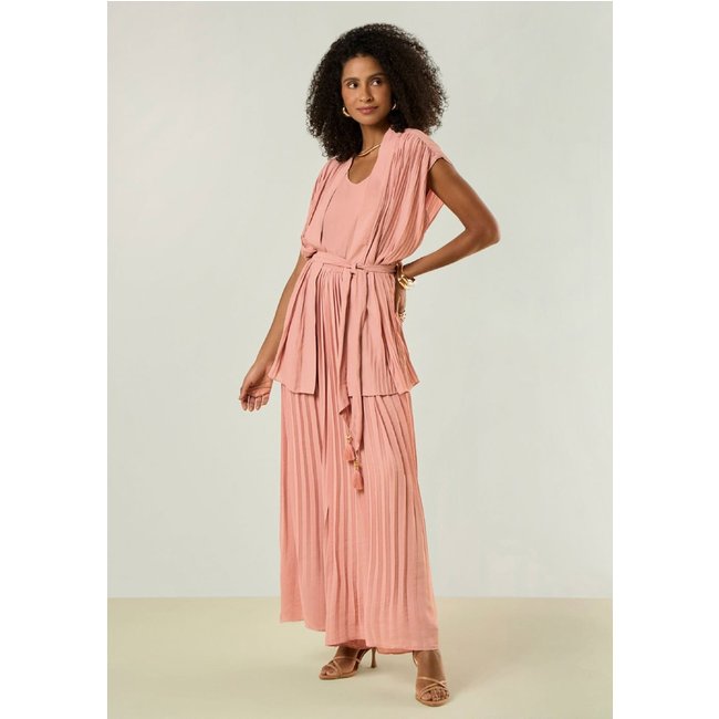 Calça Maria Valentina Reta Alta Rosa