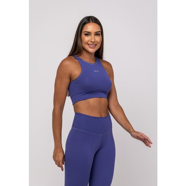 Top Suplex Poliamida Costura Salvatore Roxo