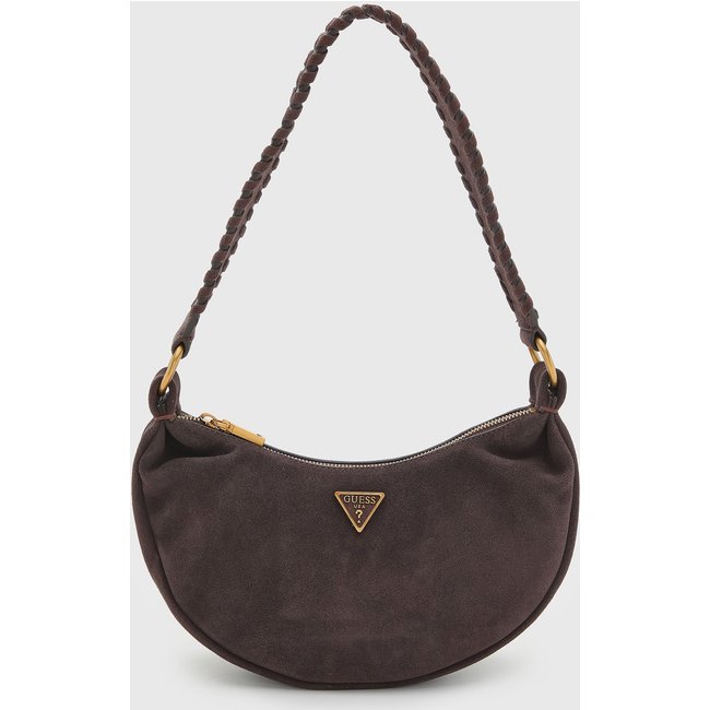 Bolsa Feminina Guess Média Alça Trançada Marrom