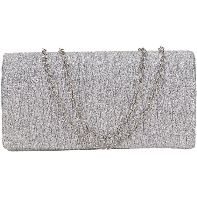Bolsa Feminina Festa Melamel Fs66 5010066 Prata