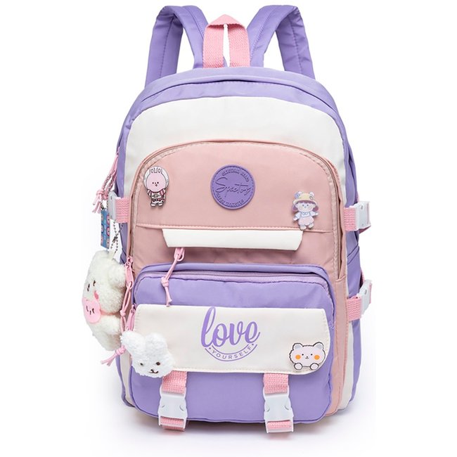 Infantil - Mochila Feminina Spector Escolar Resistente