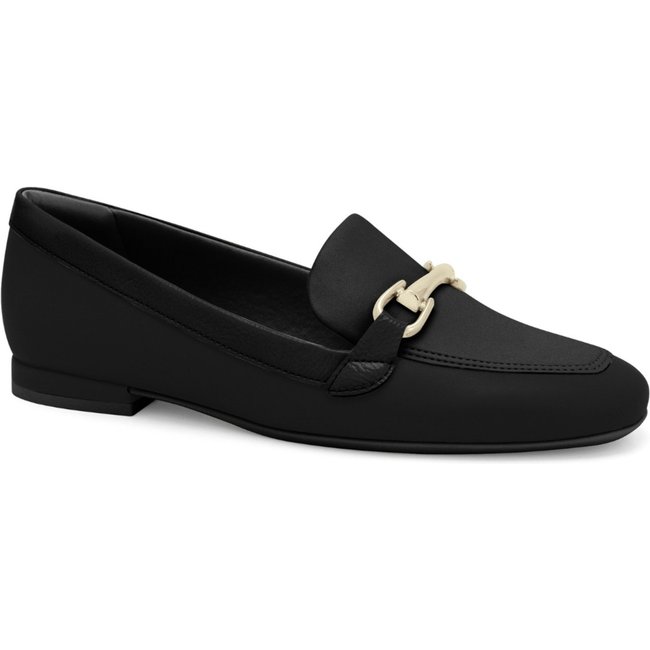 Mocassim Feminino Preto Sola Antiderrapante Comfortflex 2579304-5