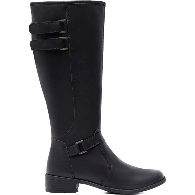 Bota Montaria Feminina Cano Longo Country Schiareli 11051 Preto