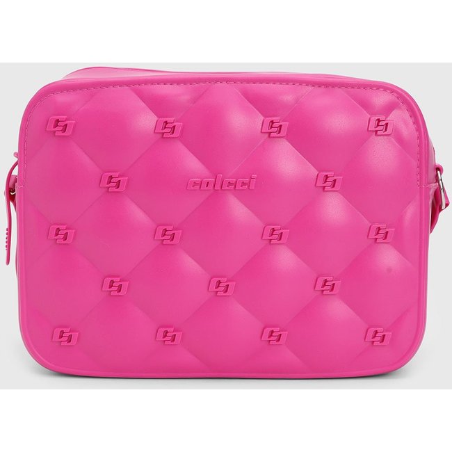 Bolsa Feminina Colcci Média Matelassê Rosa