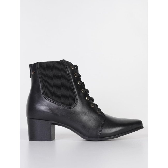 Bota Cano Curto Bico Fino Pegada Feminina PRETO