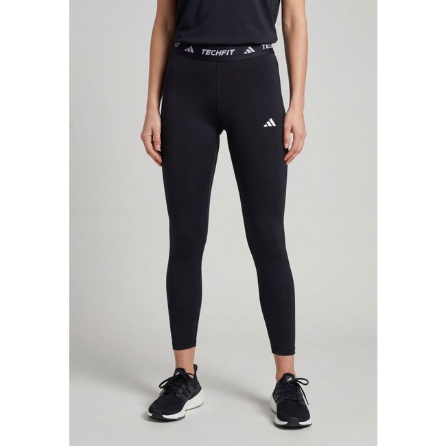 Calça Legging Feminina adidas Performance Techfit Capri Preta
