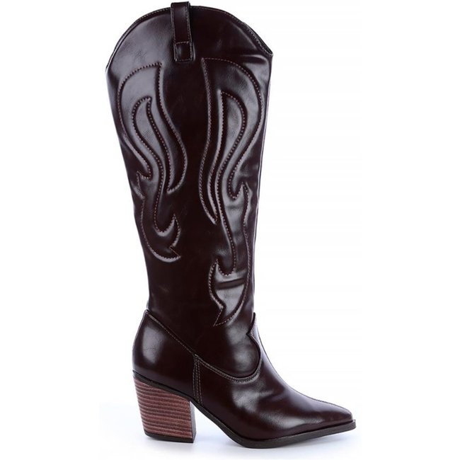 Bota Damannu Shoes Country Annika Marrom