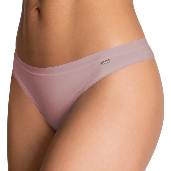 Calcinha Loba Fio Dental Algodão Com Elastano 40355 Nude