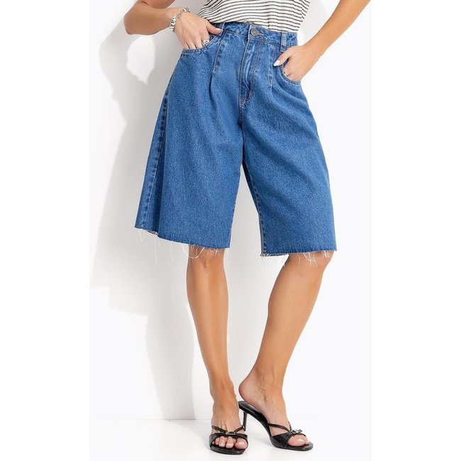Jorts Jeans Médio Claro - Quintess