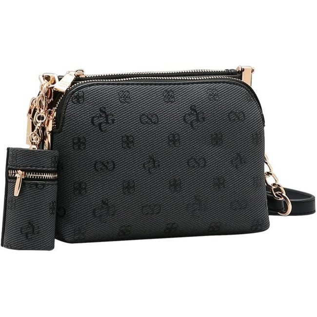 Bolsa Feminina Chenson Monograma Atemporal 3485417 Preto