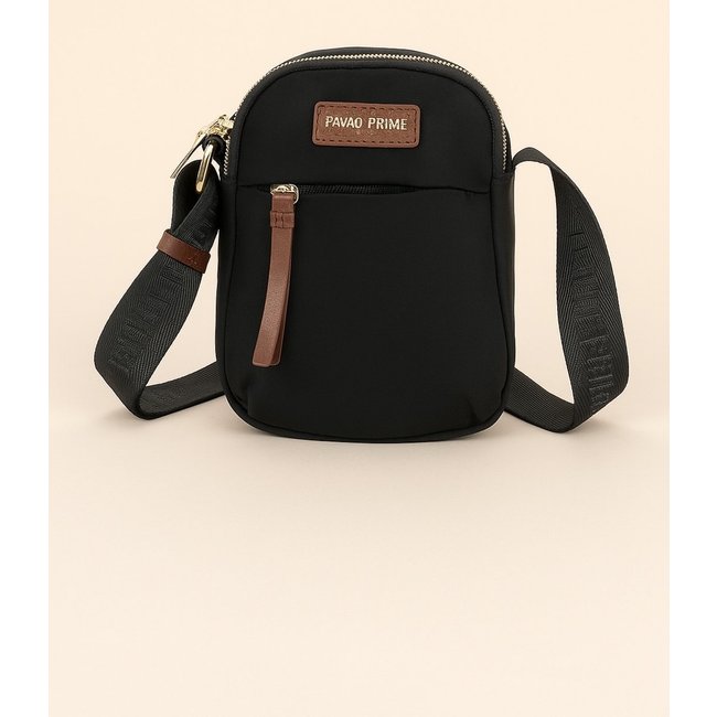 Bolsa Pequena Transversal D Bell Outlet Fashion Preta