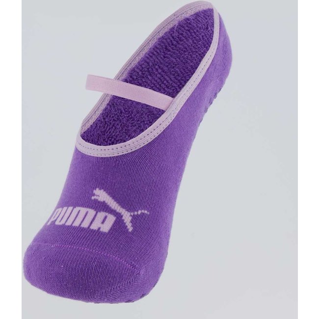 Meia Puma Pilates Feminina Roxa e Lilás