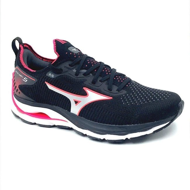 Tênis Mizuno Feminino Wave Mirai 5 Preto - Preto - mizuno