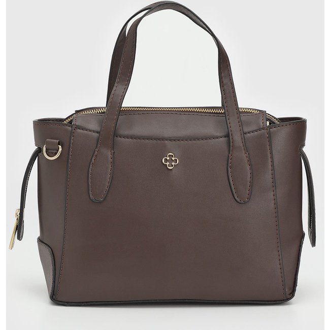 Bolsa Feminina Capodarte Alças Duplas Marrom