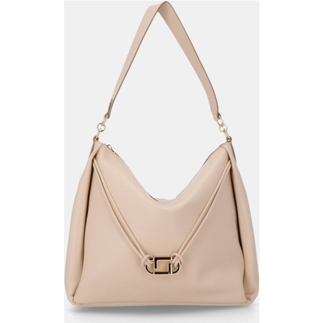 Bolsa Hobo Grande - 2000523 Luz Da Lua Bege