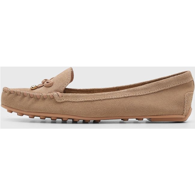 Mocassim Feminino Bottero Detalhe Laço Nude
