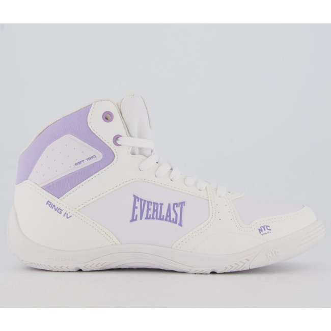 Tênis Everlast Ring 3 Feminino Branco e Lilás