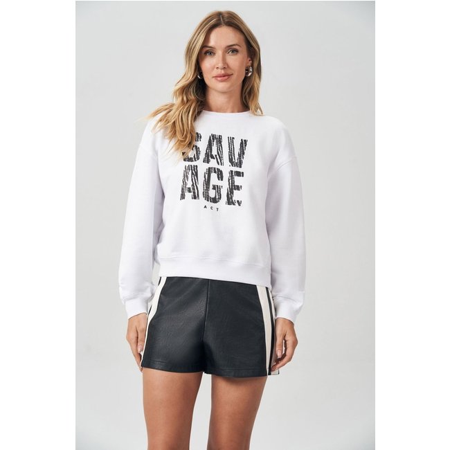 Blusão Moletom Savage Feminino Acostamento