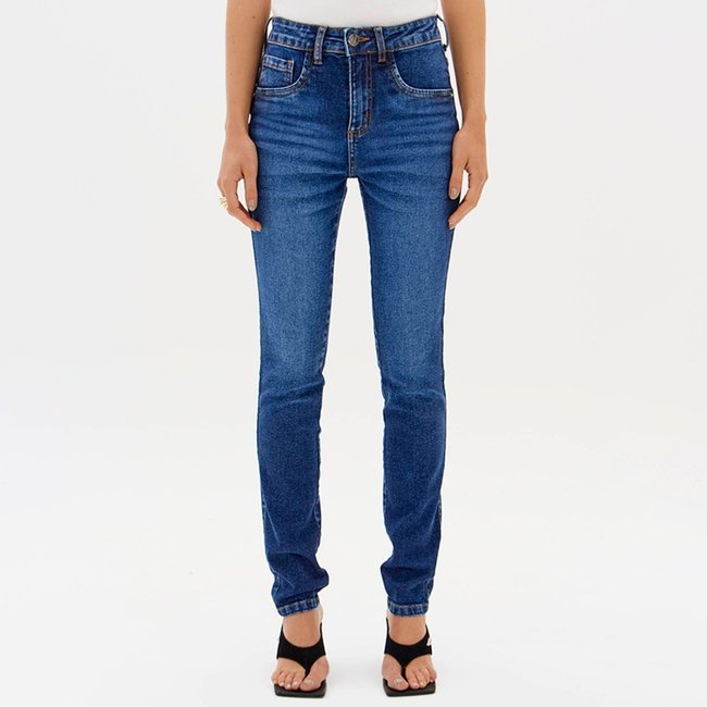 Calça Jeans Easy Lança Perfume Skinny Mid Ou26 Azul Feminino