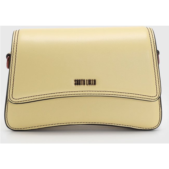 Bolsa Feminina Santa Lolla Alça Ajustável Amarela