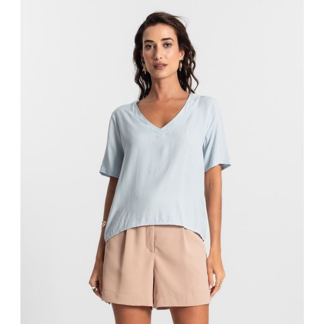 Blusa Feminina Lisa Endless Azul