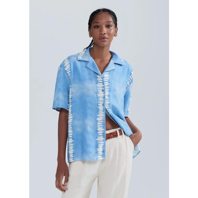 Camisa Feminina Estampada Manga Curta