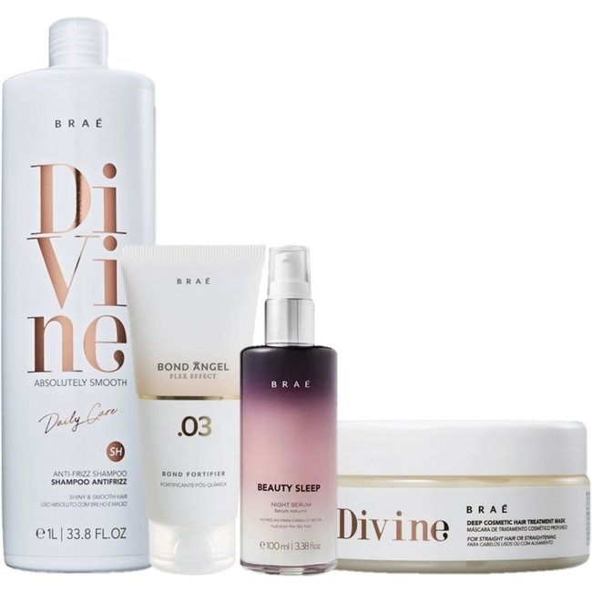 BRAE Divine Shampoo 1L Mascara 200g Bond Angel Flex Efect 100ml e Beauty Sleep 100ml
