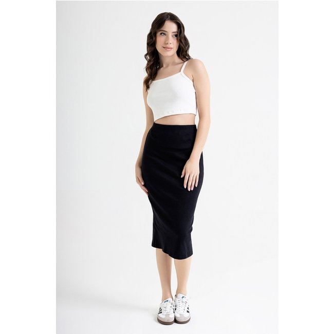 Top em Ribana Básico Just Basic Off-White