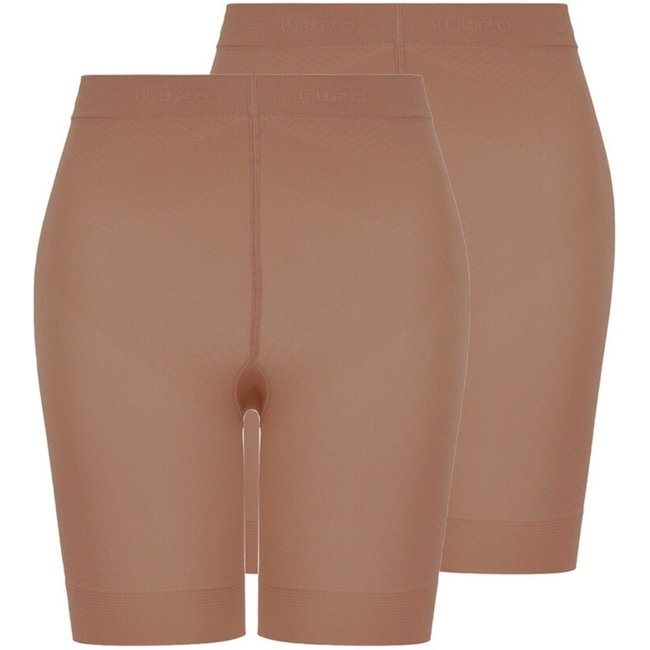 Kit com 2 Shorts Feminino Modelador Up Line Loba 5690-018 Bege