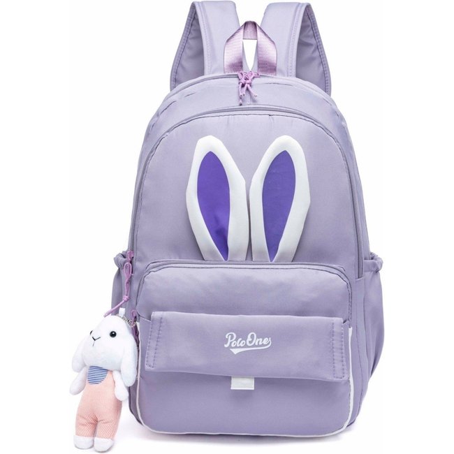 Mochila Polo One Feminina Juvenil Escolar Reforçada Chaveiro